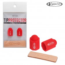 Набор для защиты бильярдной наклейки Kamui Tip Protector + Tip Burnisher ø11.75-14мм красный 