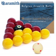Шары Super Aramith Pro-Cup 8Pool ø50,8мм биток-ø47,6мм Шары Super Aramith Pro-Cup 8Pool ø50,8мм биток-ø47,6мм