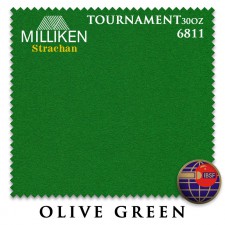 Сукно Strachan Snooker 6811 Tournament 30oz 193см Olive Green Сукно Strachan Snooker 6811 Tournament 30oz 193см Olive Green