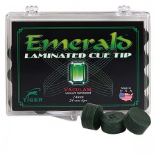 Наклейка для кия Tiger Emerald ø13мм Medium/Hard 1шт. Наклейка для кия Tiger Emerald ø13мм Medium/Hard 1шт.