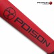 Тубус Poison Armor Velcro 1PC красный/черный, фотография 5