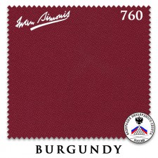 Сукно Iwan Simonis 760 195см Burgundy Сукно Iwan Simonis 760 195см Burgundy