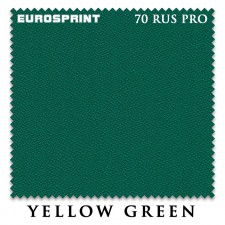 Сукно Eurosprint 70 Rus Pro 198cм Yellow Green Сукно Eurosprint 70 Rus Pro 198cм Yellow Green