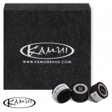 Наклейка для кия Kamui Clear Black ø13мм Soft 1шт. Наклейка для кия Kamui Clear Black ø13мм Soft 1шт.