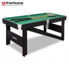 Бильярдный стол Fortuna Hobby BF-630R Русская Пирамида 6фт с комплектом аксессуаров Бильярдный стол Fortuna Hobby BF-630R Русская Пирамида 6фт с комплектом аксессуаров