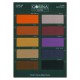 Цветовая гамма сукна Gorina G.T. 2000 / Granito Basalt 32x22,7см 28 цветов 1компл., фотография 5