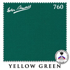 Сукно Iwan Simonis 760 206см Yellow Green Сукно Iwan Simonis 760 206см Yellow Green