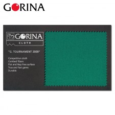 Буклет образец сукна Gorina Granito Tournament 2000 Yellow Green 17x10,5см